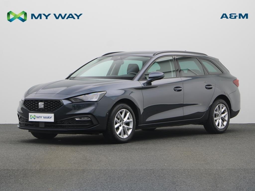 Seat Leon ST Leon ST 1.0 eTSI MHEV Move! DSG (EU6AP), Autos, Seat, Argent ou Gris, Achat, Leon, Break