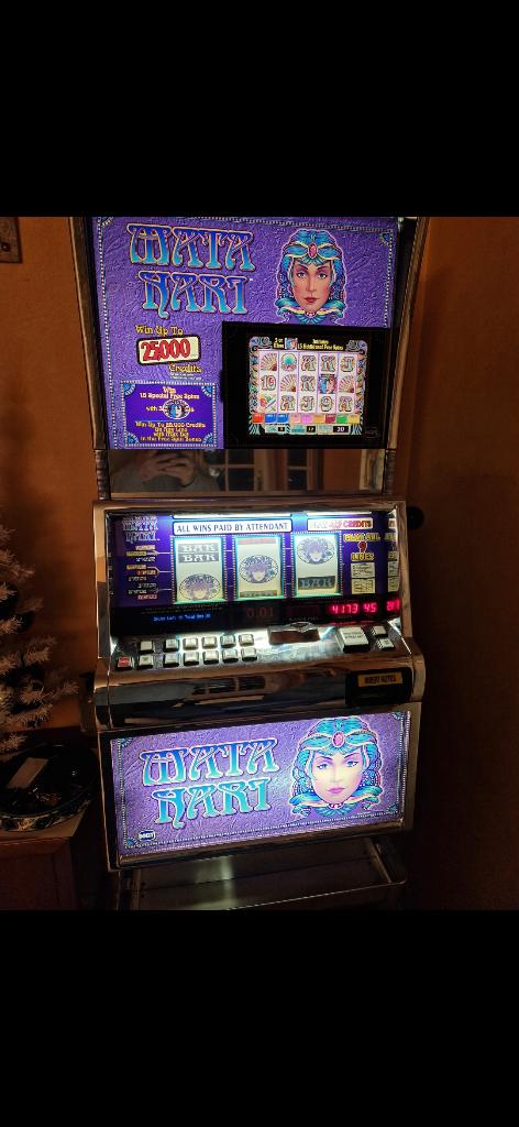 Mata Hari gokautomaat, Euro, Ophalen of Verzenden, Zo goed als nieuw, Met sleutels