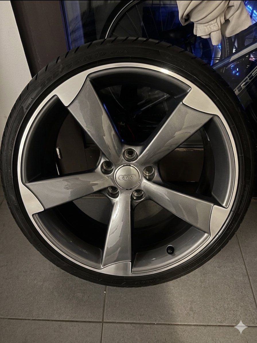 4 jantes 5x112 audi 19, Autos : Pièces & Accessoires, Pneus & Jantes, Enlèvement, Jante(s)