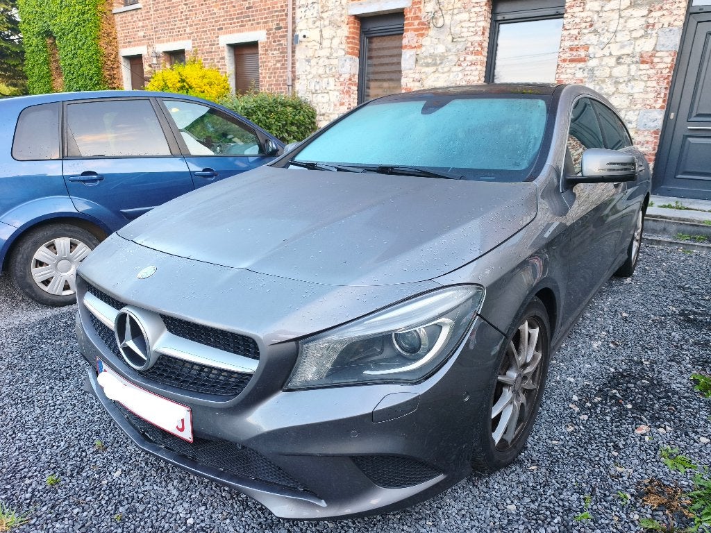 Mercedes cla200, Auto's, Mercedes-Benz, CLA, Zwart, Leder, 5 deurs