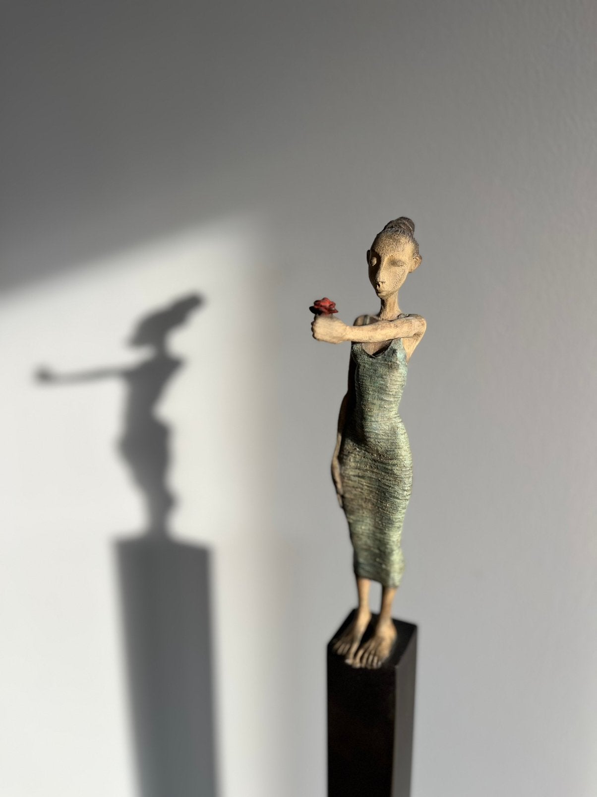 Dirk De Keyzer - Fleur de la Vie, Antiek en Kunst, Kunst | Beelden en Houtsnijwerken, Brons, Ophalen