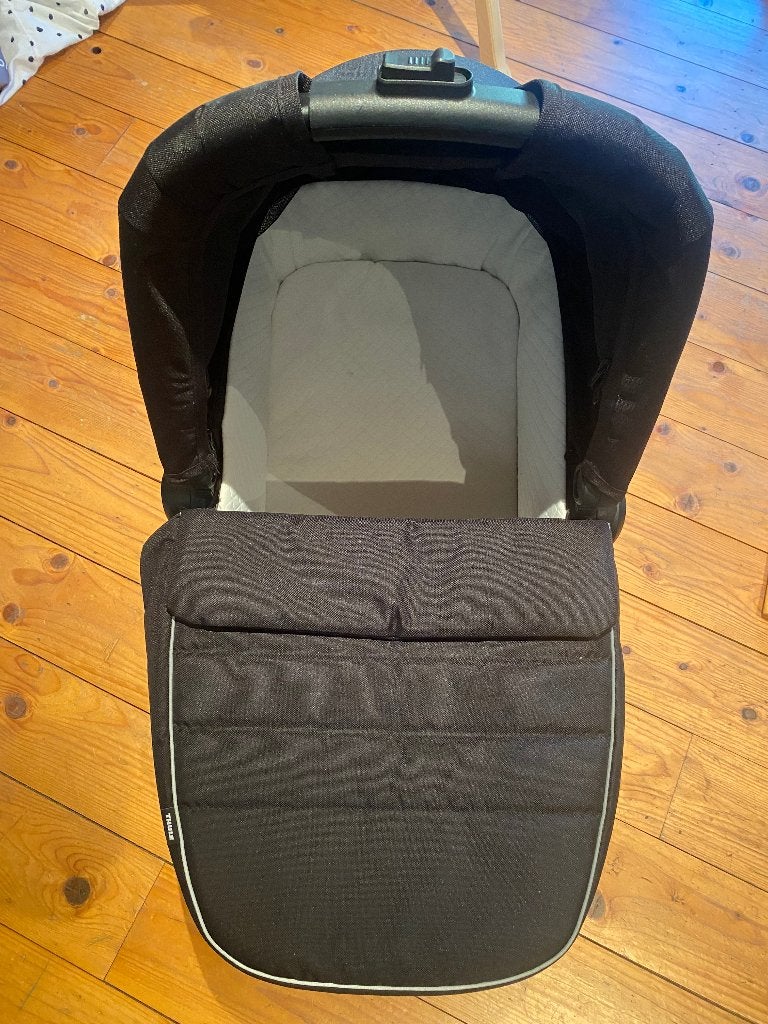 Thule reiswieg (zwart), Enfants & Bébés, Enlèvement, Comme neuf, Poussette combi, Autres marques
