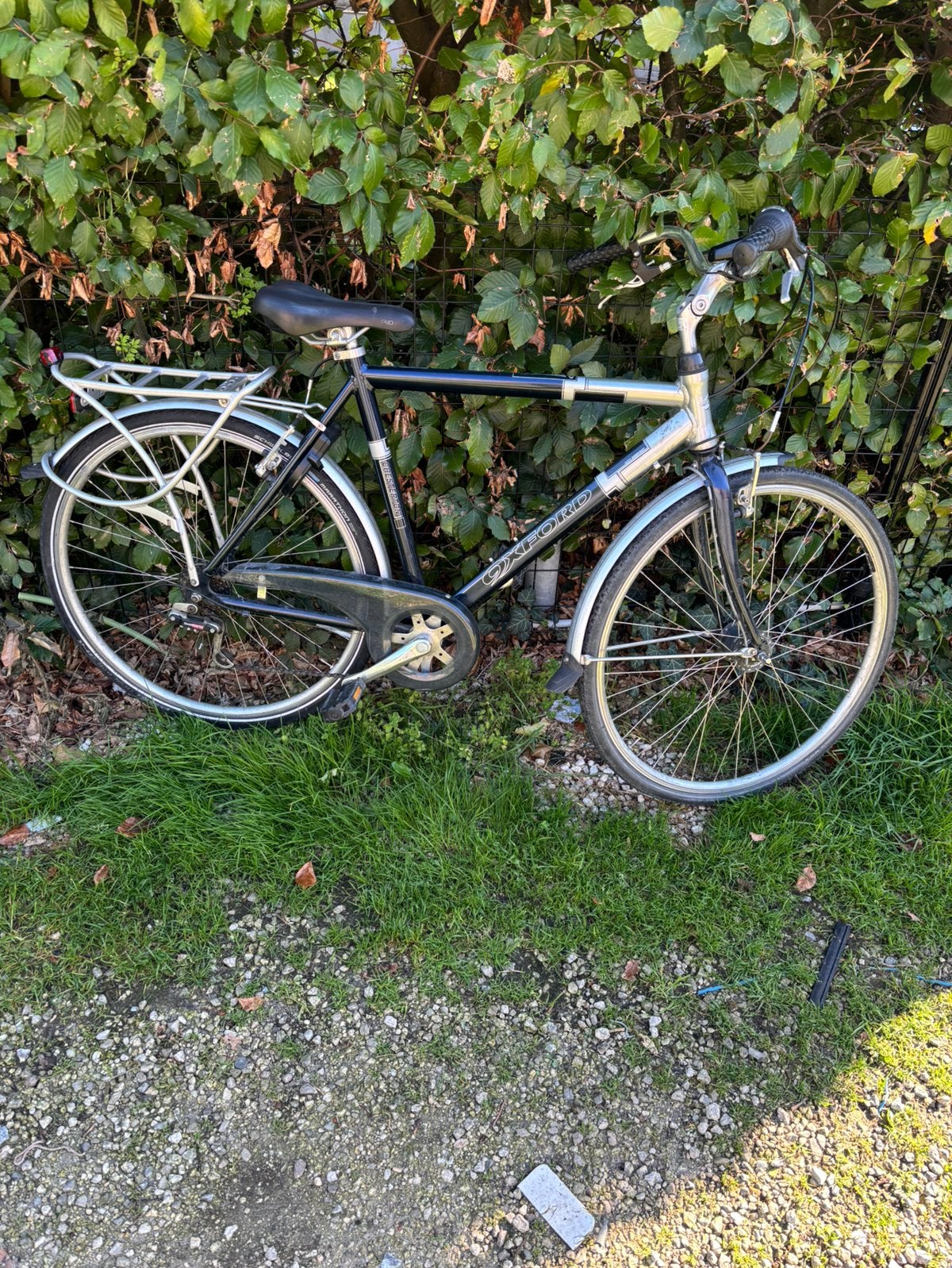 Mannen fiets oxford, Fietsen en Brommers, Gebruikt, Versnellingen, 57 tot 61 cm, Trommelrem