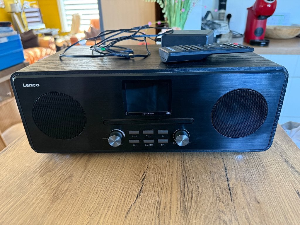 Lenco Dab radio, Ophalen, Gebruikt, Radio, Met cd-speler