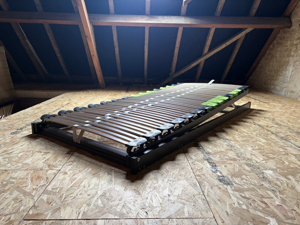 2x Verstelbare Lattenbodem Fashion Reflux (90x200 cm), Ophalen, 90 cm, Eenpersoons, Zo goed als nieuw