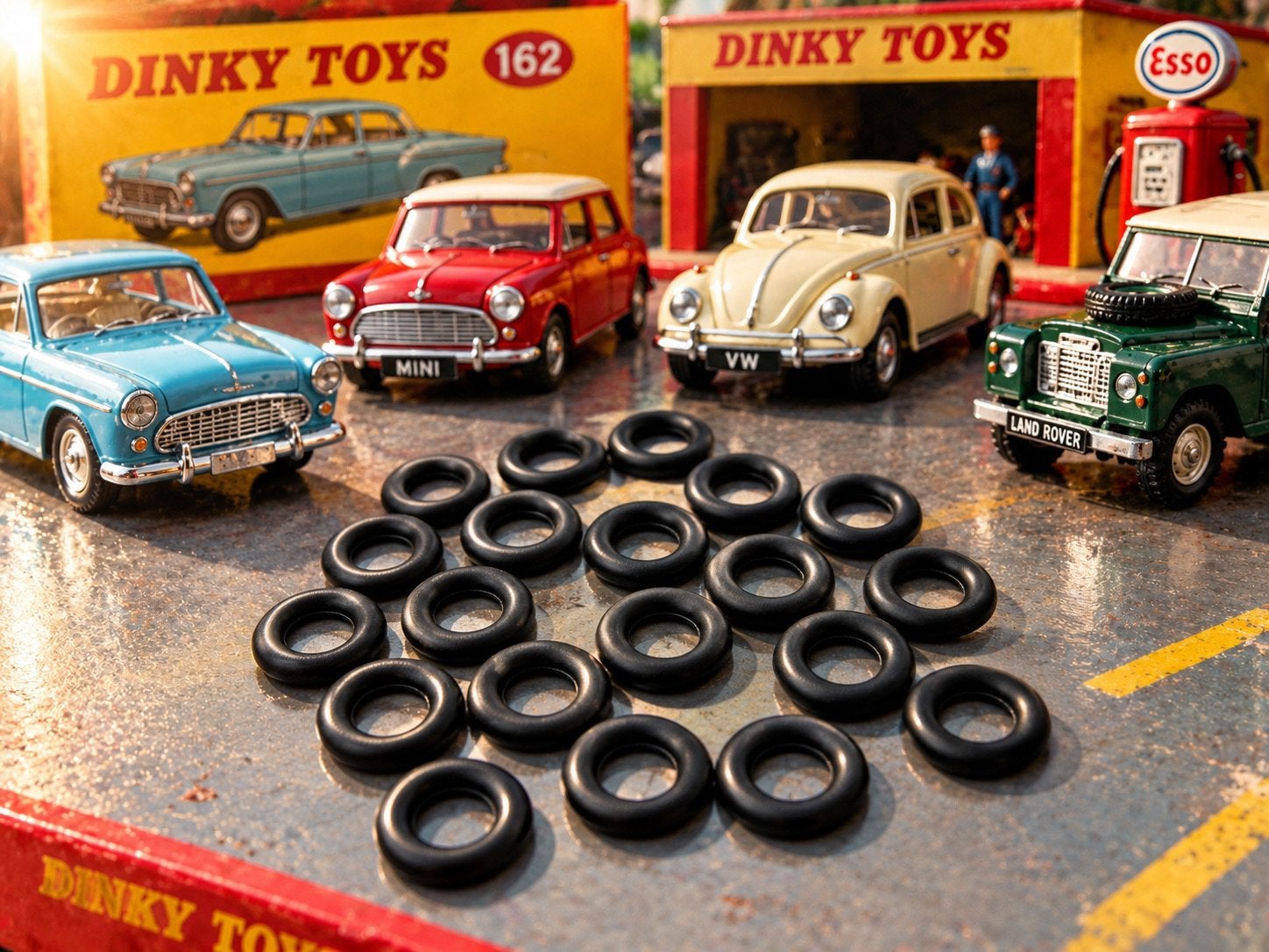20 nouvelles pneus Dinky Toys, Enlèvement ou Envoi, Neuf