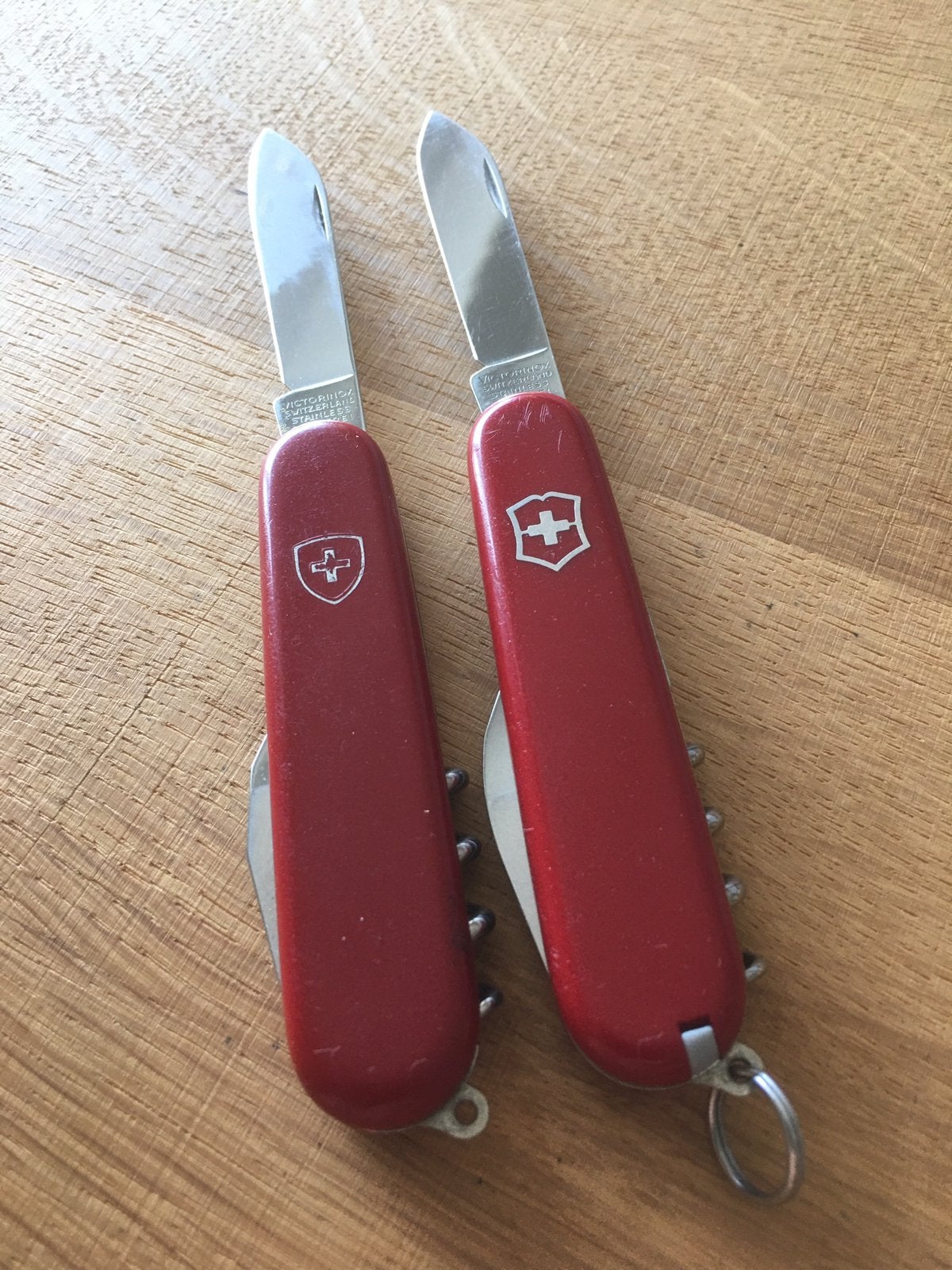 2 Victorinox zakmessen, Ophalen of Verzenden, Gebruikt