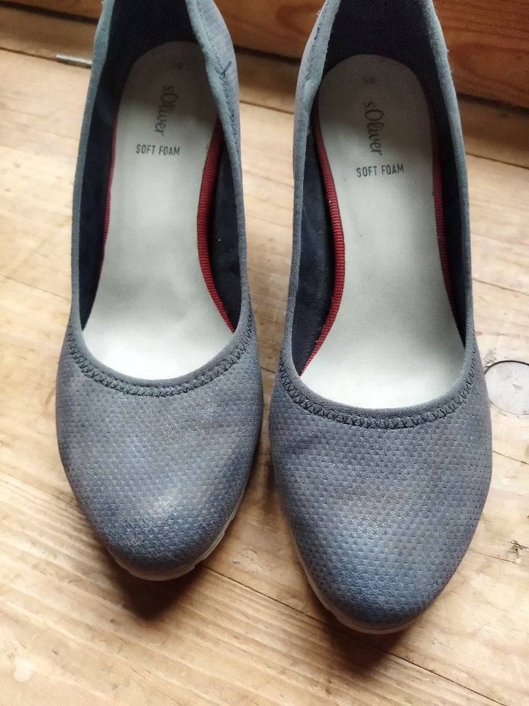 chaussures bleu marine 39, Kleding | Dames, Espadrilles, Blauw, Ophalen of Verzenden, S.Oliver