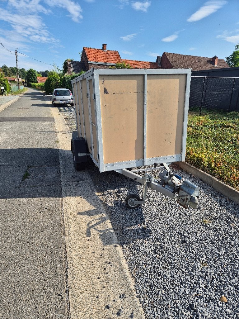 Gesloten aanhangwagen, Auto diversen, Aanhangers en Bagagewagens, Ophalen, Gebruikt