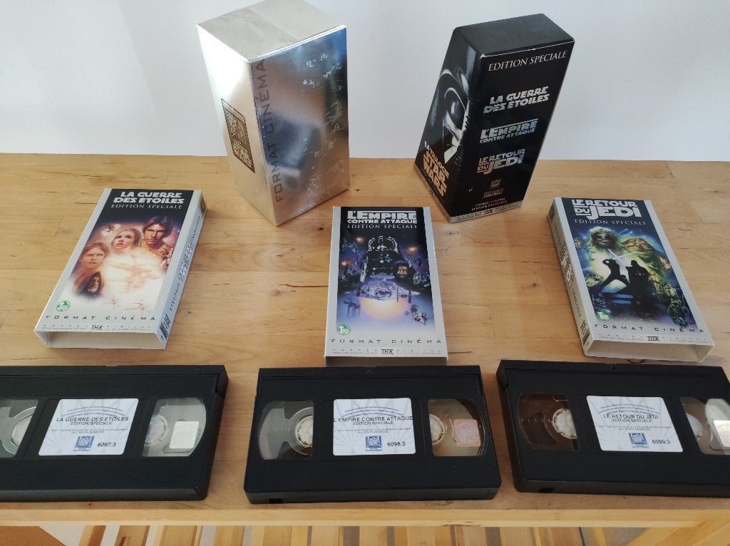 Star Wars trilogie VHS, Enlèvement, Comme neuf, Autres types