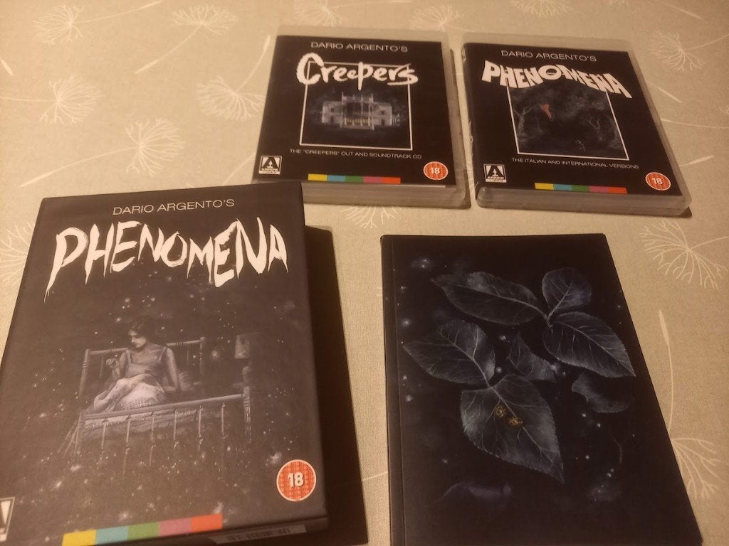 Phenomena Arrow video box-set + originele poster in frame, Engels, Engels, Zo goed als nieuw, Blu-ray