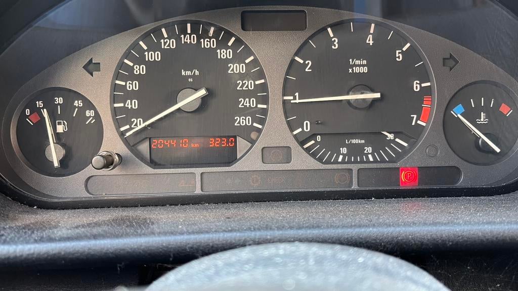 Bmw e36 320i, Auto's, Automaat, 4 deurs, Achterwielaandrijving, Blauw