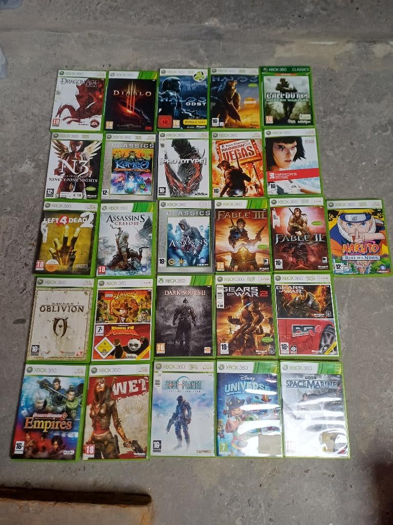 [Vente] Lot jeux xbox 360, Enlèvement ou Envoi, Utilisé, Autres genres