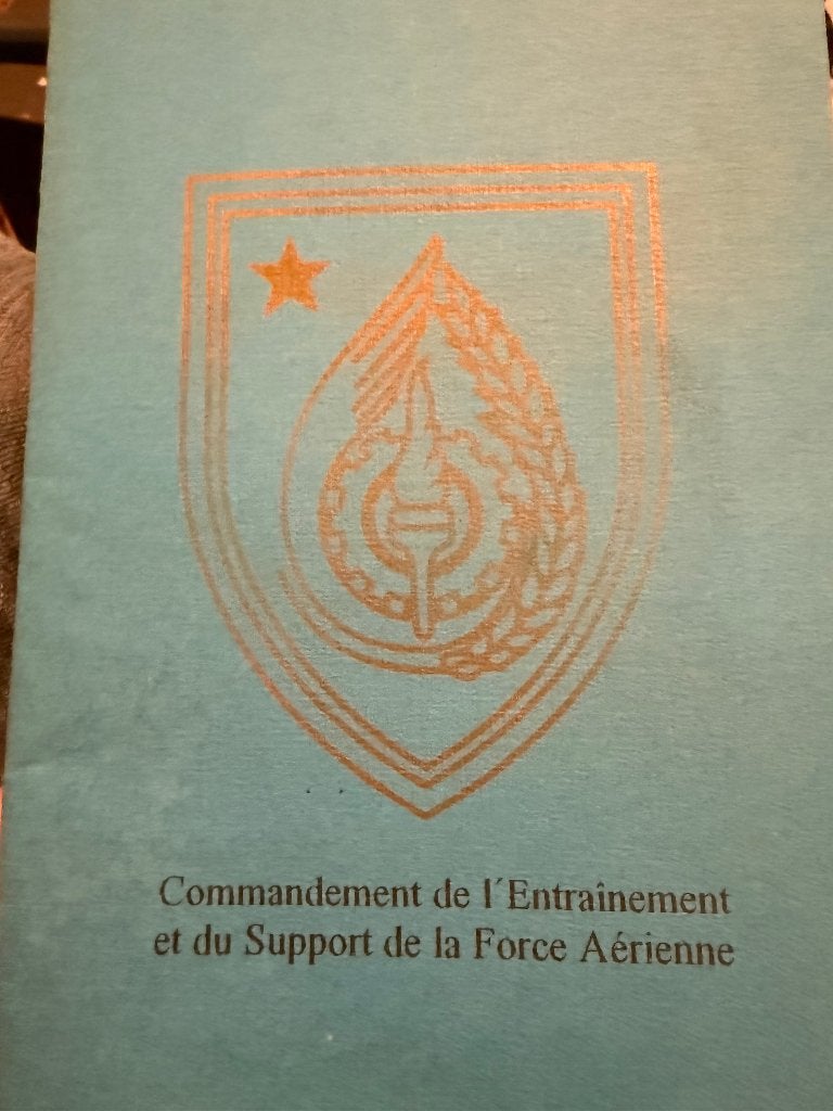 Vieilles Tiges de l'Aviation belge, remise des ailes, 1994, Envoi, 1945 à nos jours, Armée de l'air