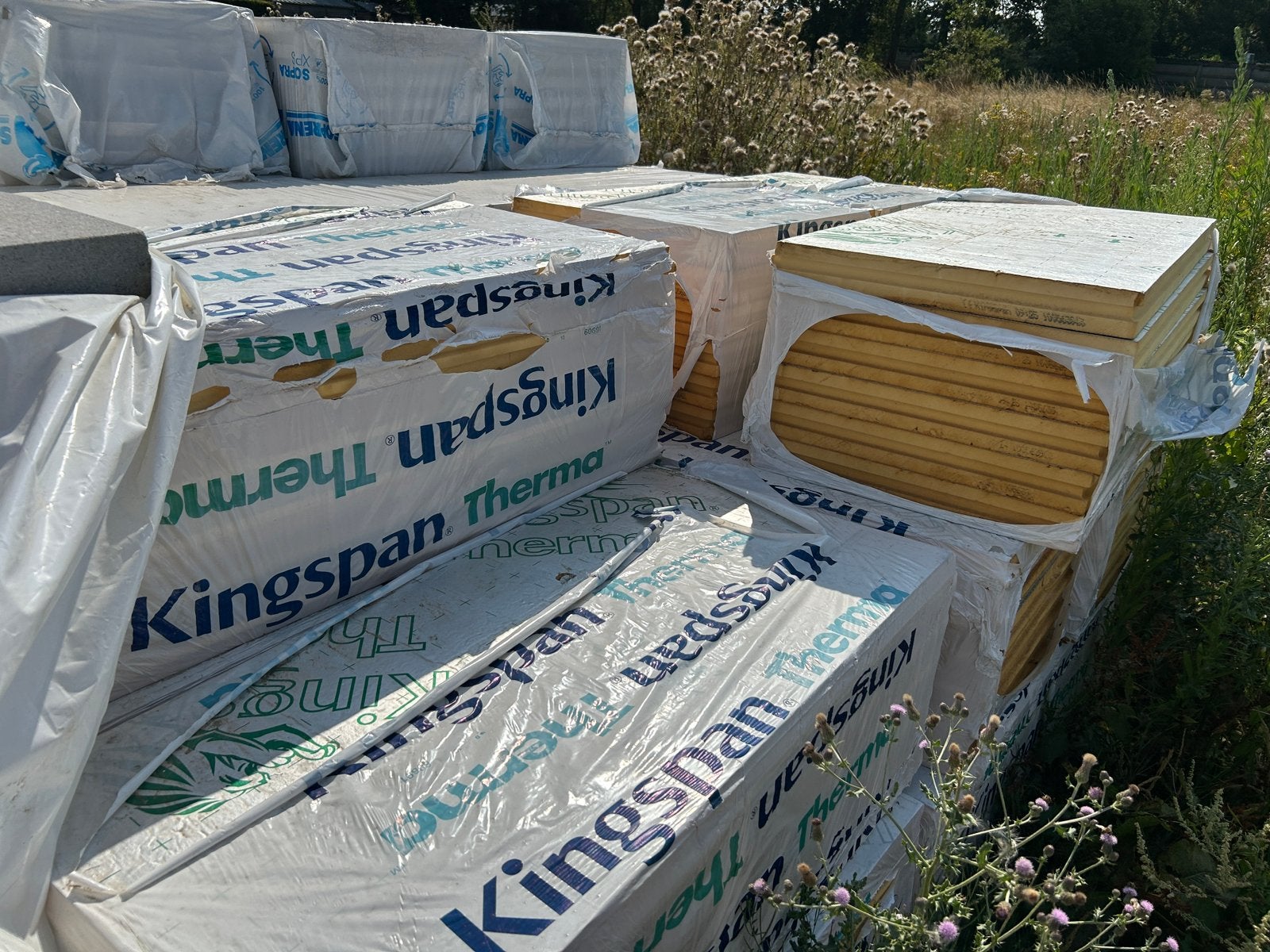 Kingspan isolatie 70mm 1200x600, Bricolage & Construction, 15 m² ou plus, Comme neuf, Enlèvement, Mousse rigide (PIR)