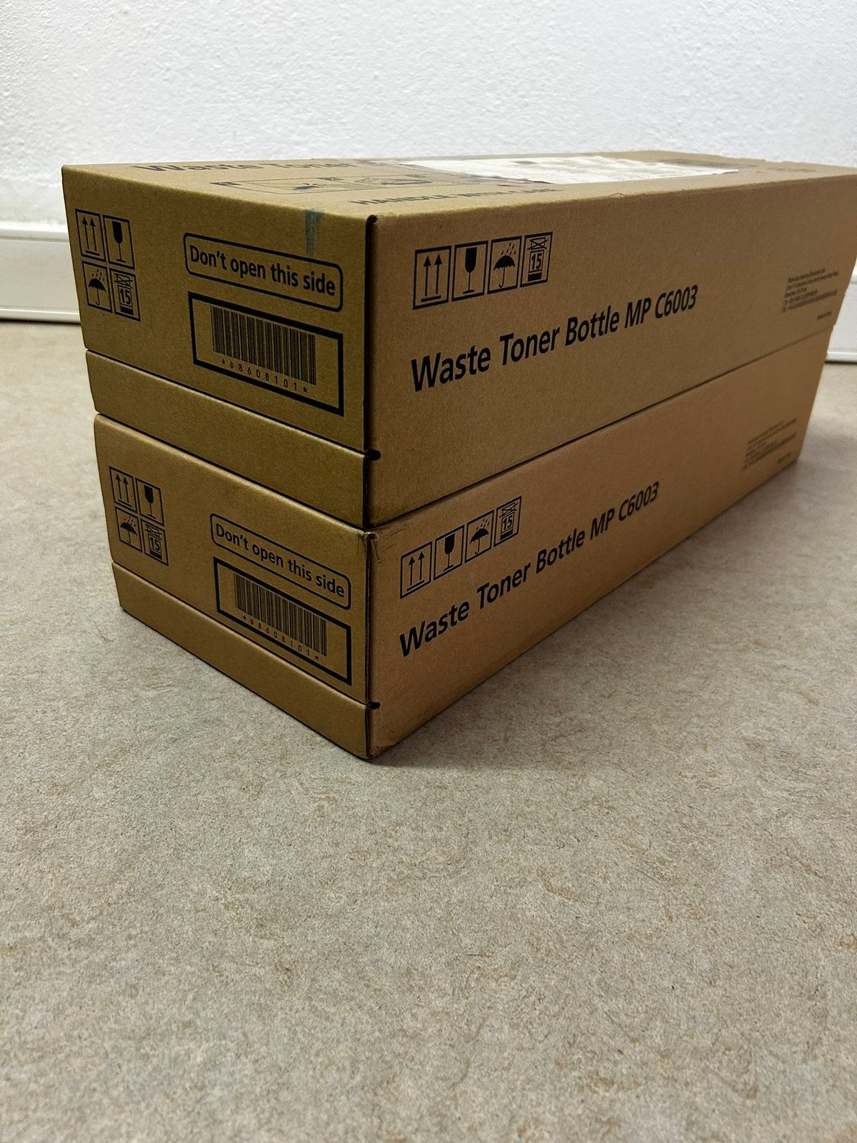 Lot 2 Waste Toner Bottle Ricoh MP C6003 neuves, Enlèvement ou Envoi, Neuf