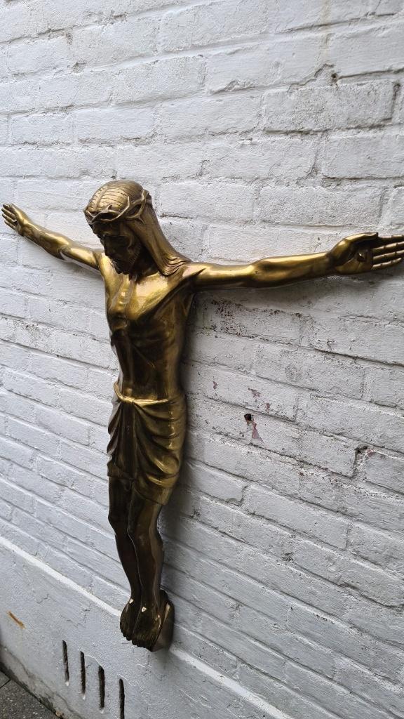 Corpus Christi, beeld brons, 90 x 82 cm, 26 kg, Ophalen