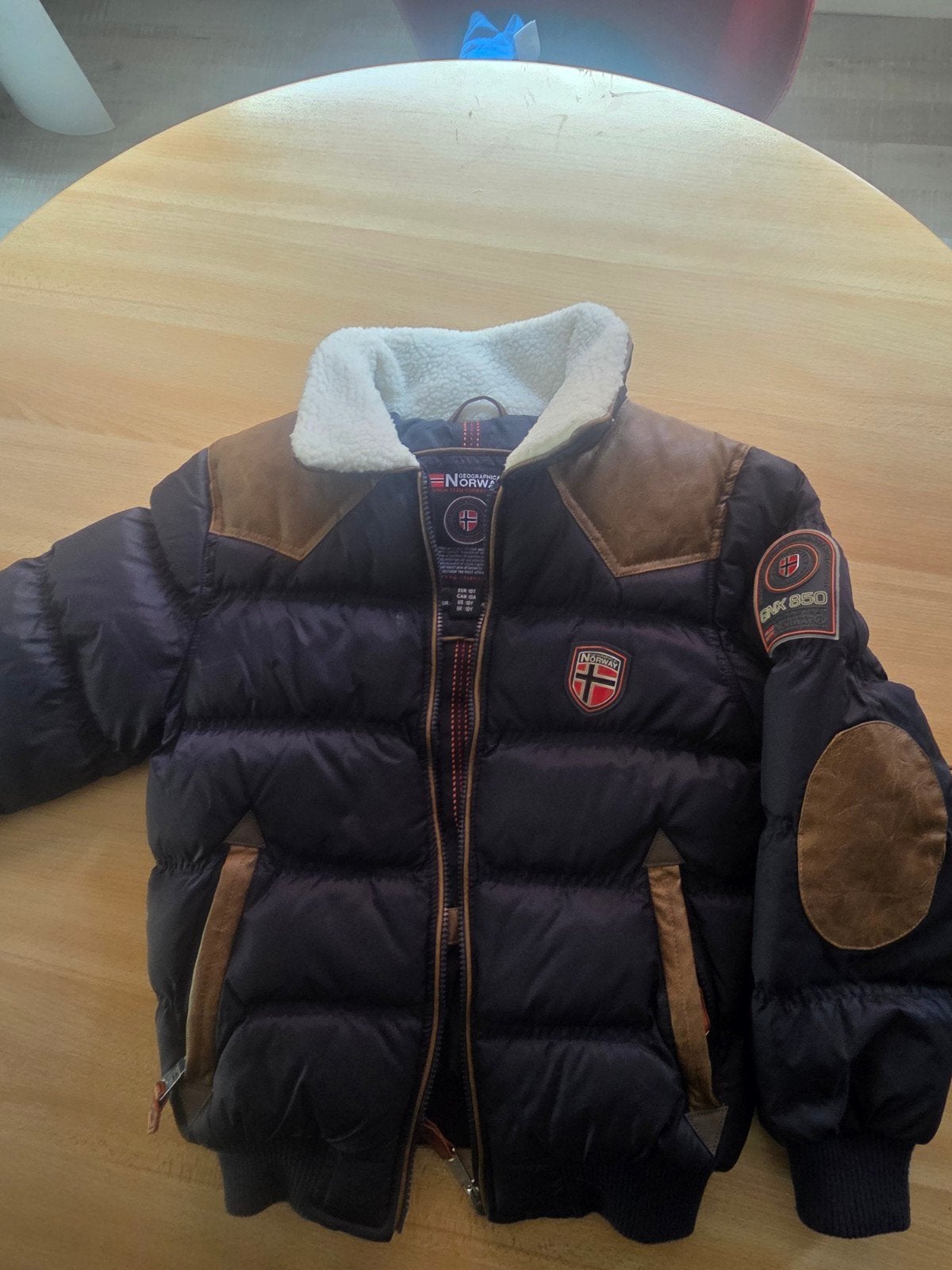 geographical norway winter jas jongens, Ophalen