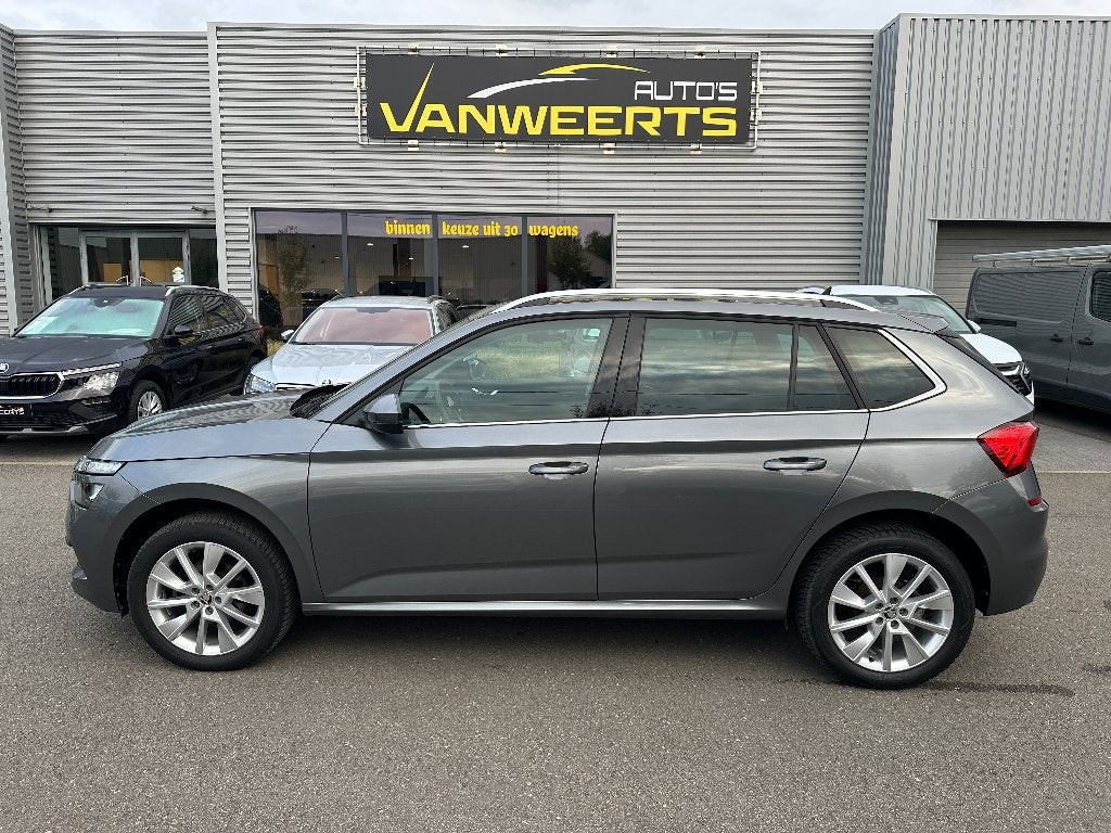 Skoda Kamiq, 1.0 TSI, AUTOMAAT, CARPLAY/ CAMERA, Argent ou Gris, Achat, Euro 6, Entreprise