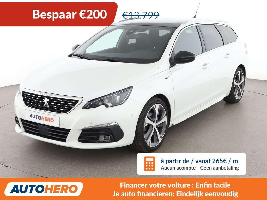 Peugeot 308 1.2 PureTech GT Pack (bj 2020), Auto's, Peugeot, Voorwielaandrijving, 1199 cc, Wit, 96 kW