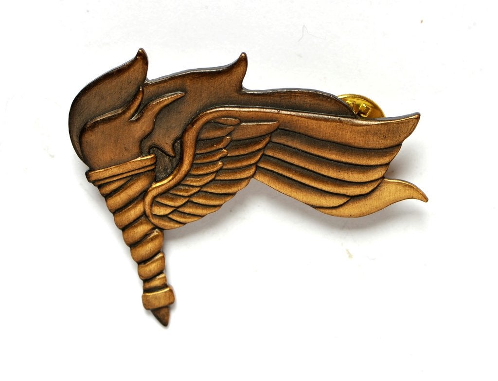 Para-Commando - pathfinder - breloque (2), Collections, Objets militaires | Général, Envoi, Armée de terre, Emblème ou Badge
