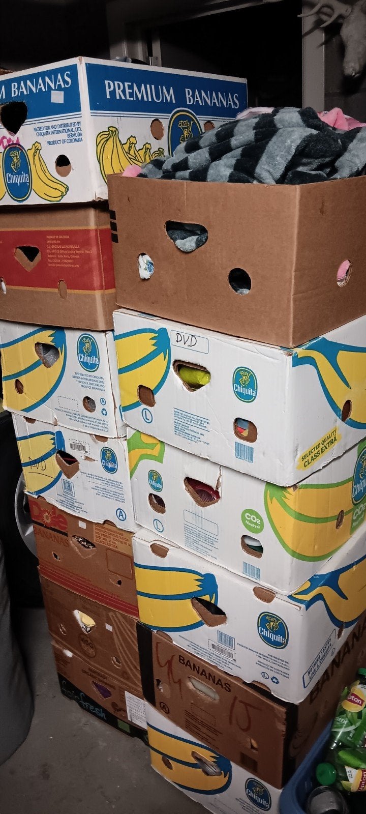 13 bananendozen, Enlèvement