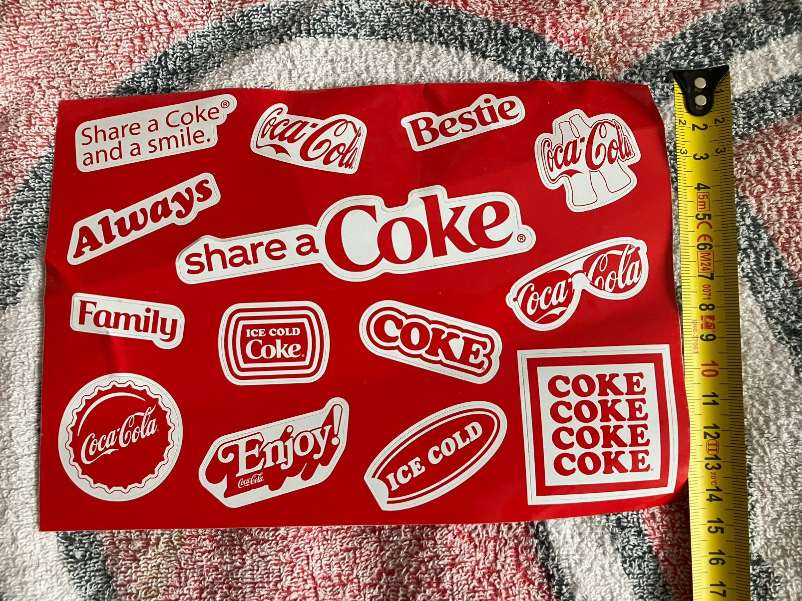 Autocollant Coca-Cola, Enlèvement ou Envoi, Neuf, Marque