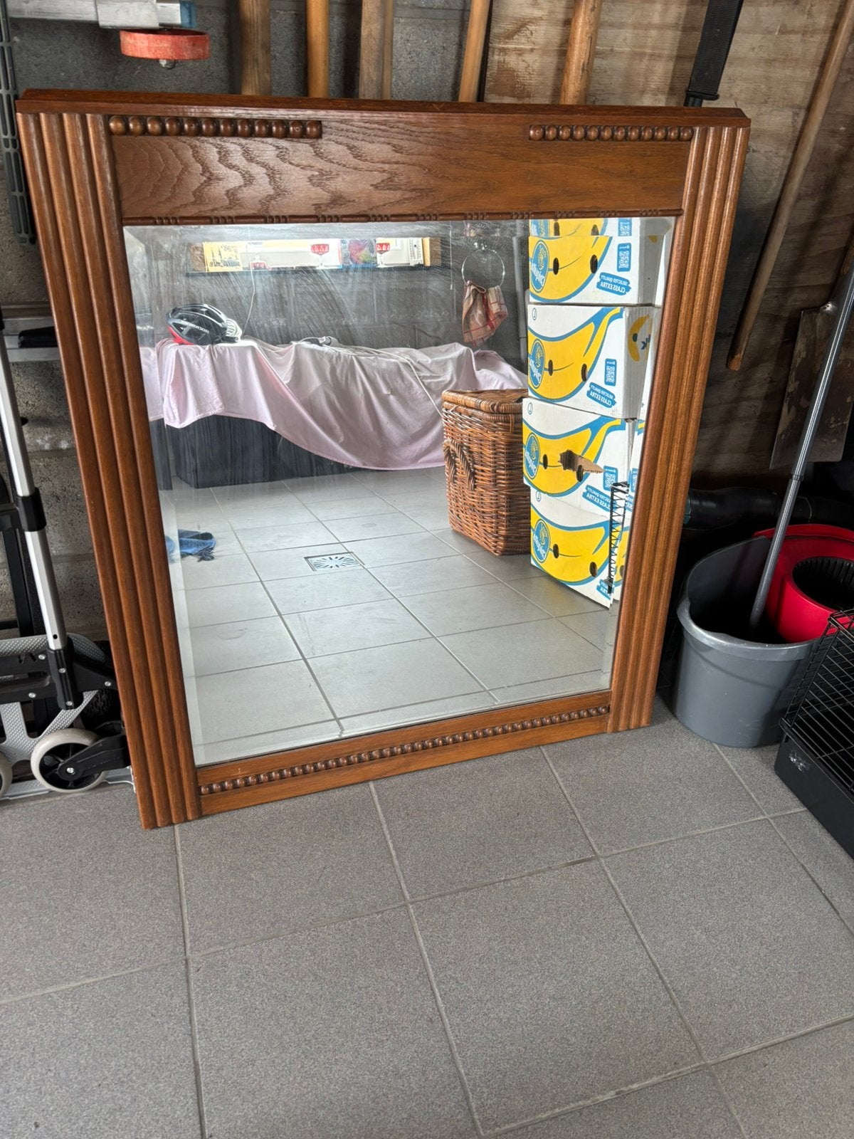 Antieke spiegel, Antiek en Kunst, Ophalen