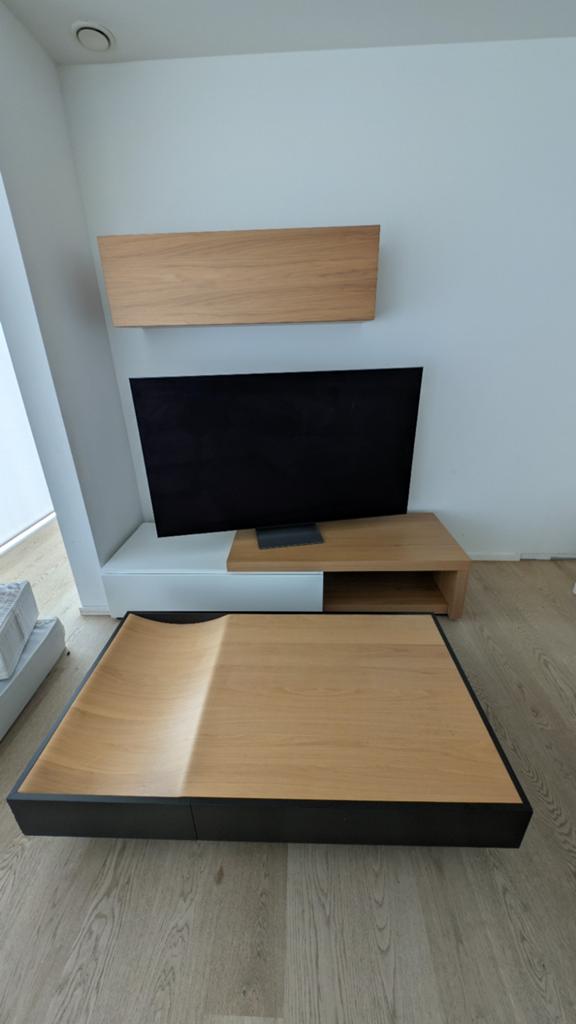 Mobilier de salon Natuzzi, Enlèvement