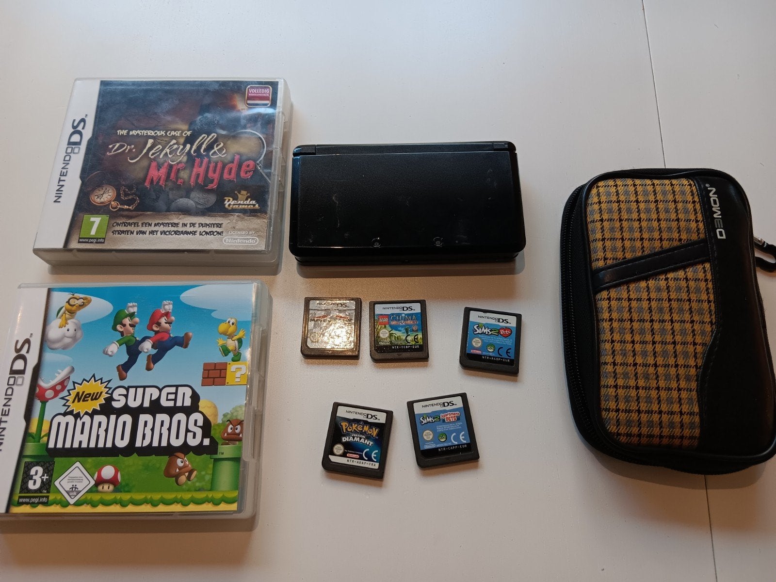 nintendo 3ds met 7 spelletjes, Games en Spelcomputers, Avontuur en Actie, Online, 1 speler, Ophalen of Verzenden