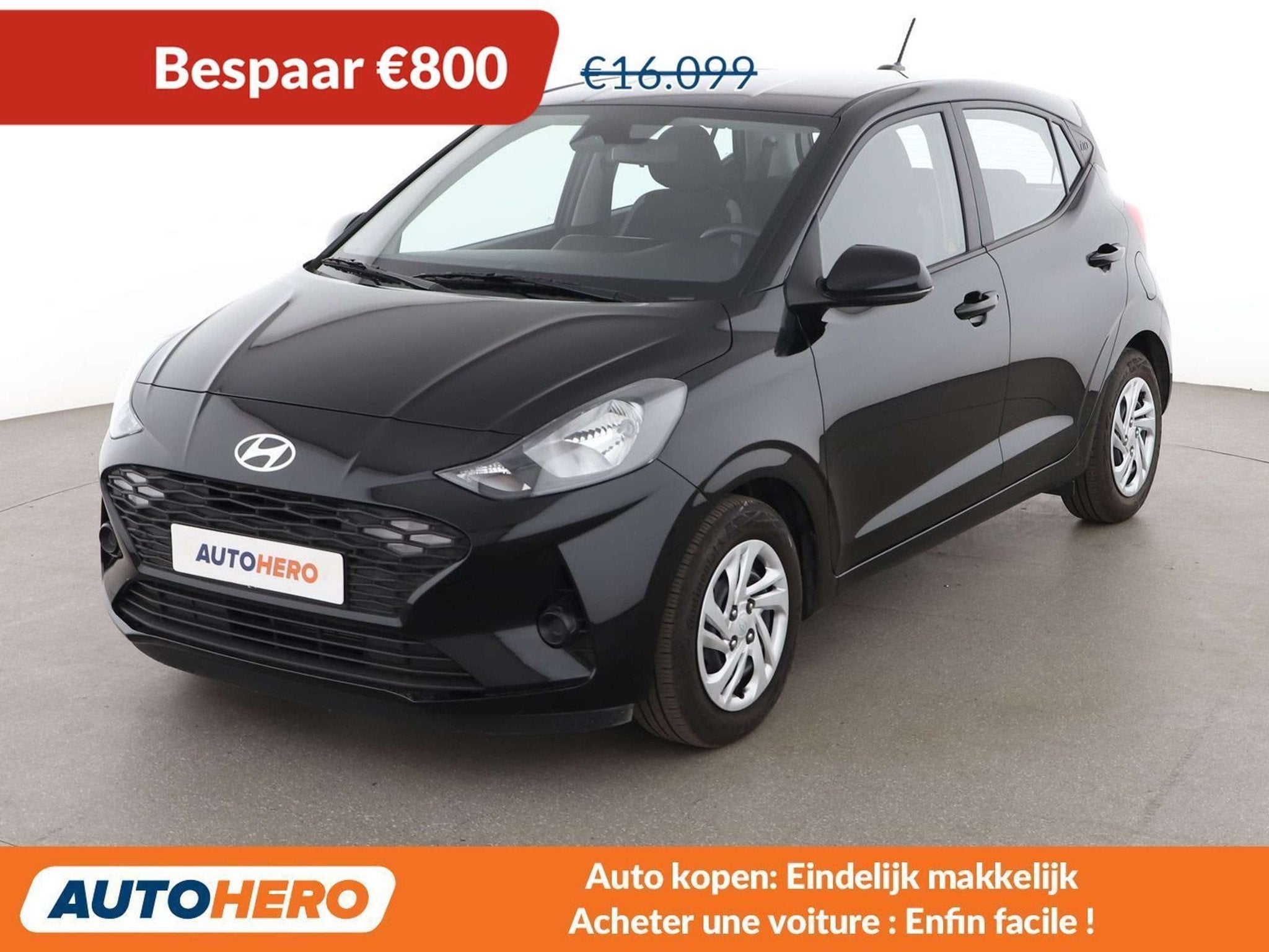 Hyundai i10 1.0 Go (année de construction 2023), Autos, Achat, 998 cm³, Euro 6, Noir