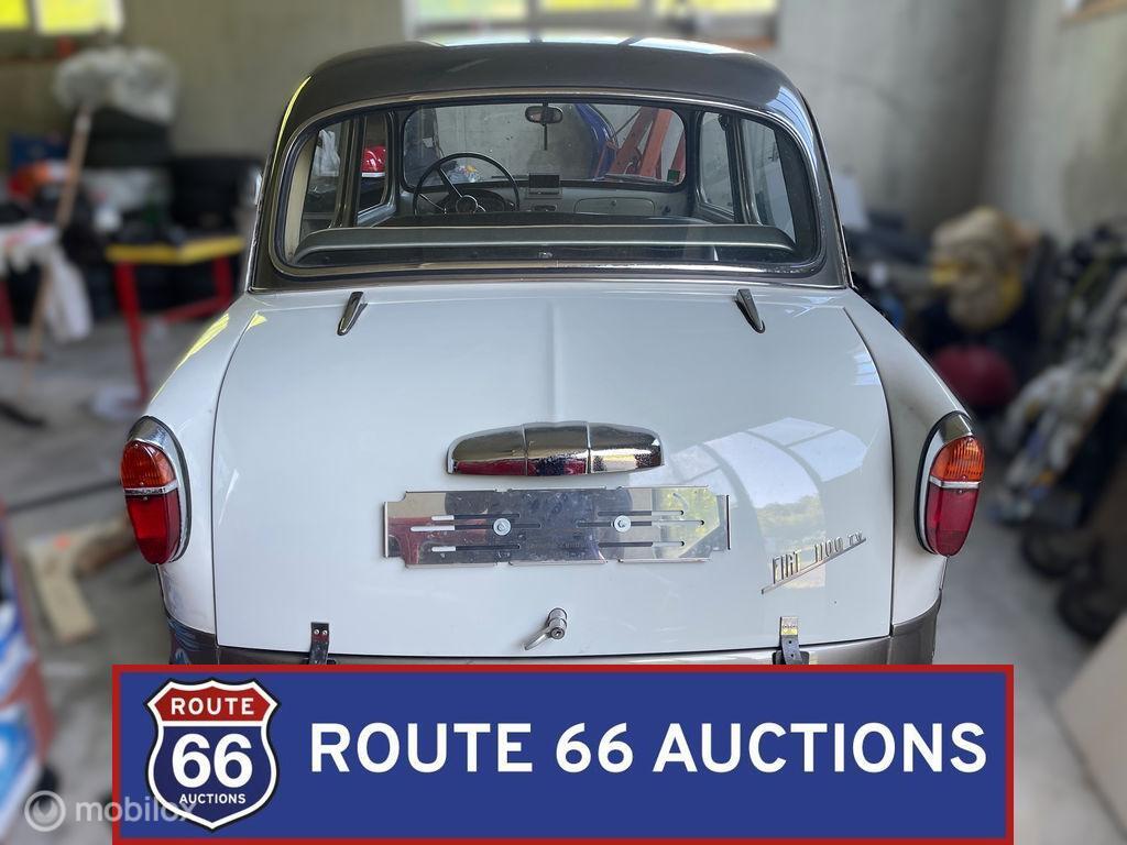 Fiat 1100 TV | 1957 | Route 66 Auctions, Achat, Entreprise, Boîte manuelle, Autre carrosserie