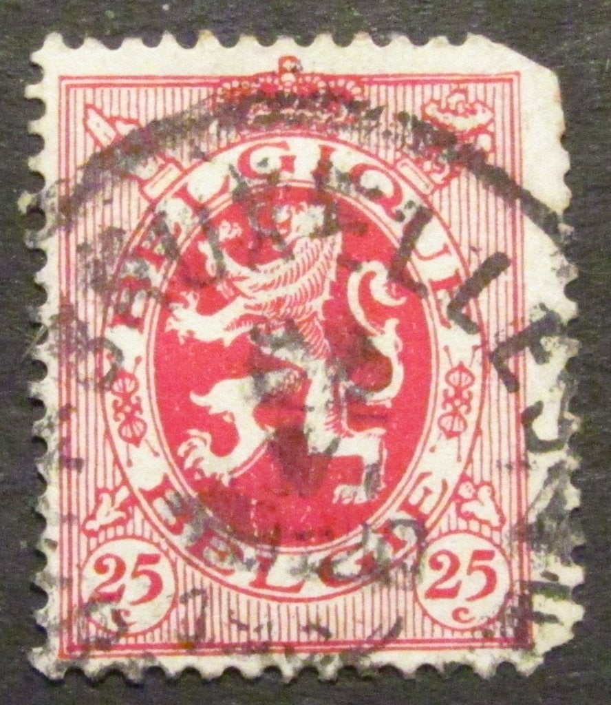 25 centimes estampillés OBC 282a, Enlèvement ou Envoi, Affranchi, Timbre-poste, Autre