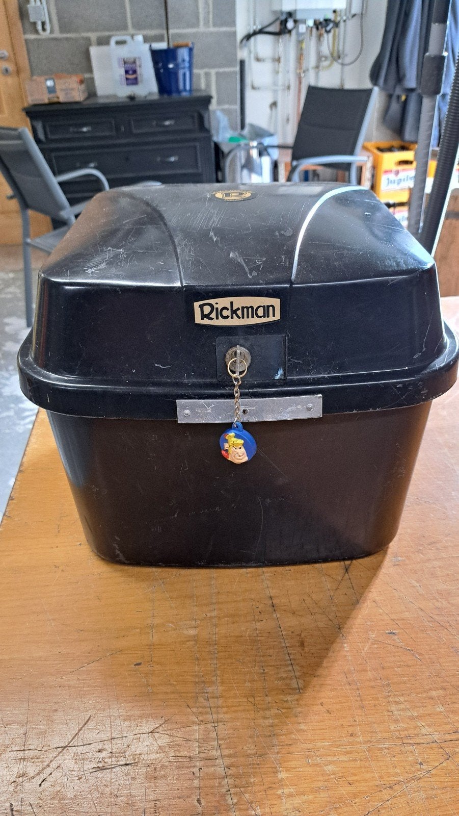 top case, Enlèvement