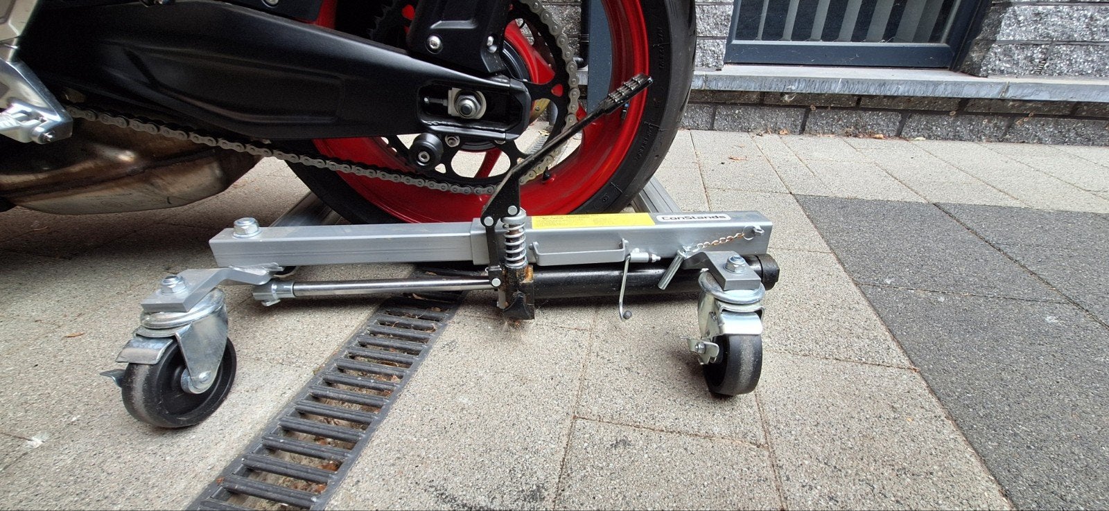 MotoMover Heavy Duty, Enlèvement