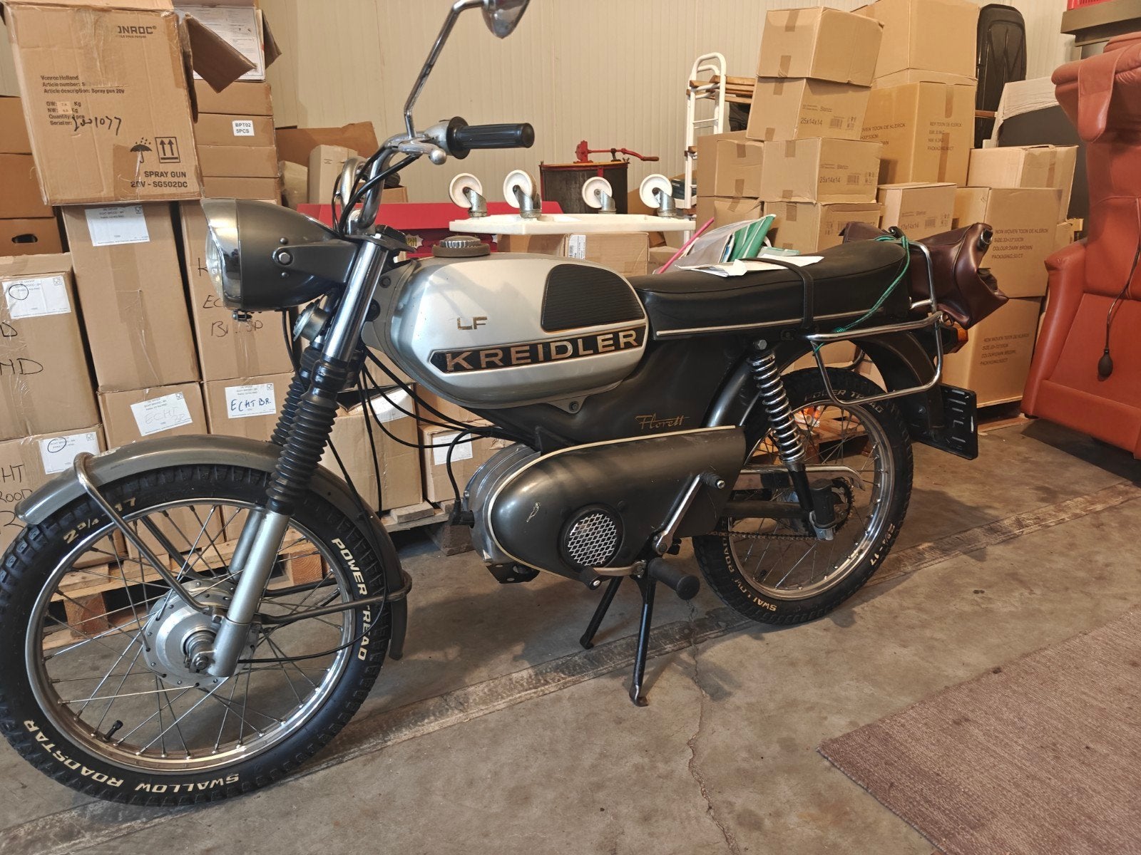 Kreidler floret 50 cc, Vélos & Vélomoteurs, Enlèvement, Classe B (45 km/h), 50 cm³