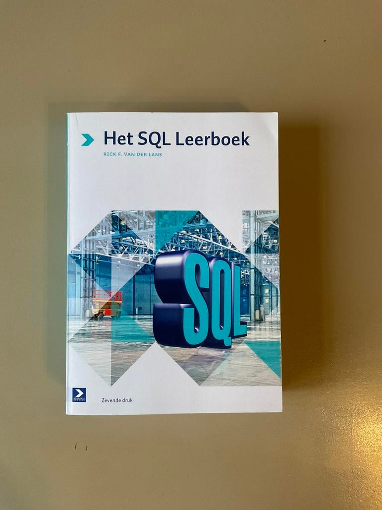 Rick F. van der Lans - SQL Leerboek, Boeken, Ophalen of Verzenden, Nederlands, Rick F. van der Lans