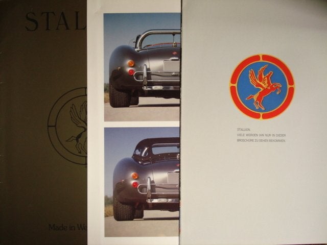 Stallion 1986 AC Cobra Chevrolet Corvette Brochure Catalogue, Boeken, Verzenden, Gelezen, Chevrolet