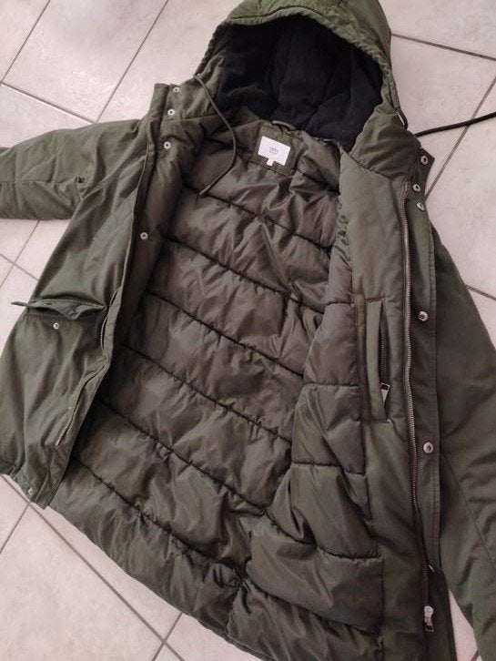 Parka / veste  pour homme  taille large  vert   comme neuf., Celio, Enlèvement ou Envoi, Vert, Taille 52/54 (L)