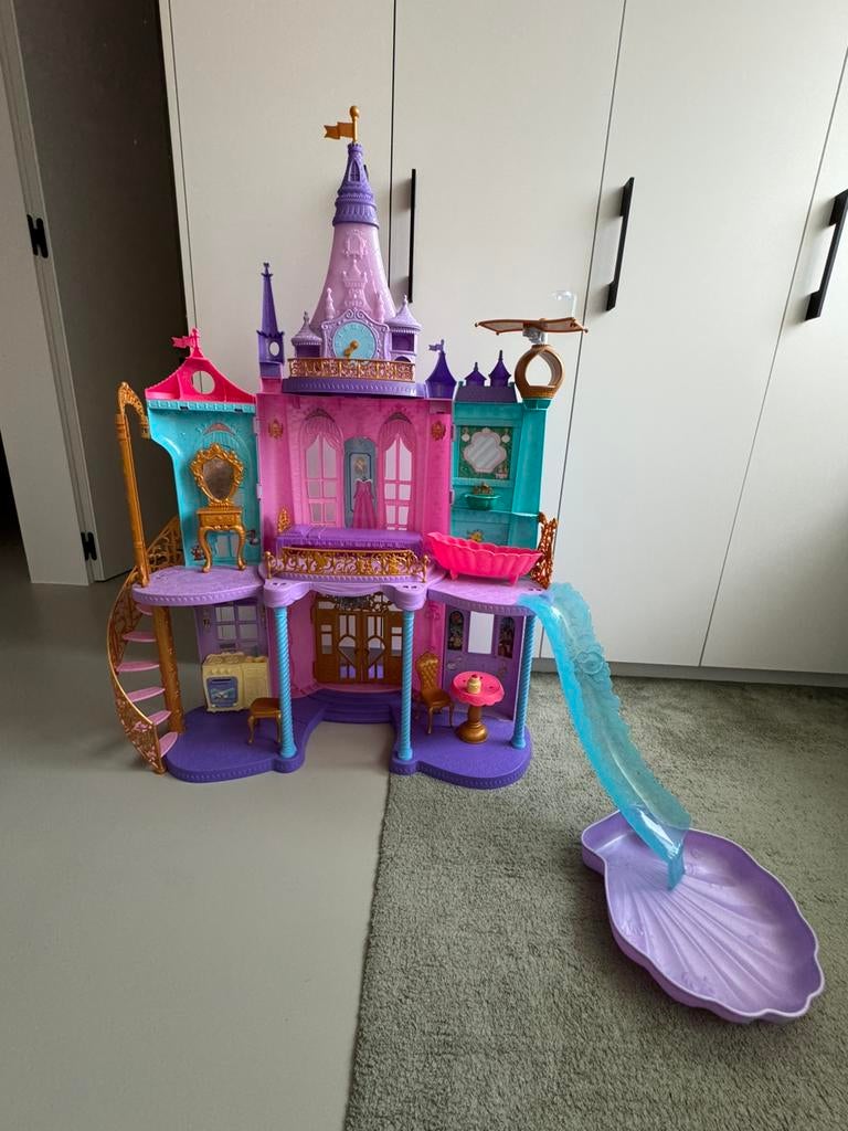 Mattel Disney Princess kasteel, Kinderen en Baby's, Ophalen, Zo goed als nieuw