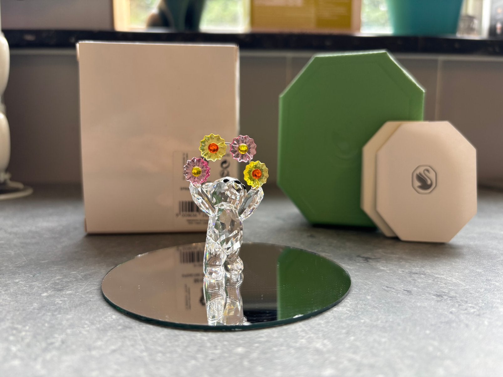 Swarovski kris beer springtime feelings, Ophalen of Verzenden, Zo goed als nieuw