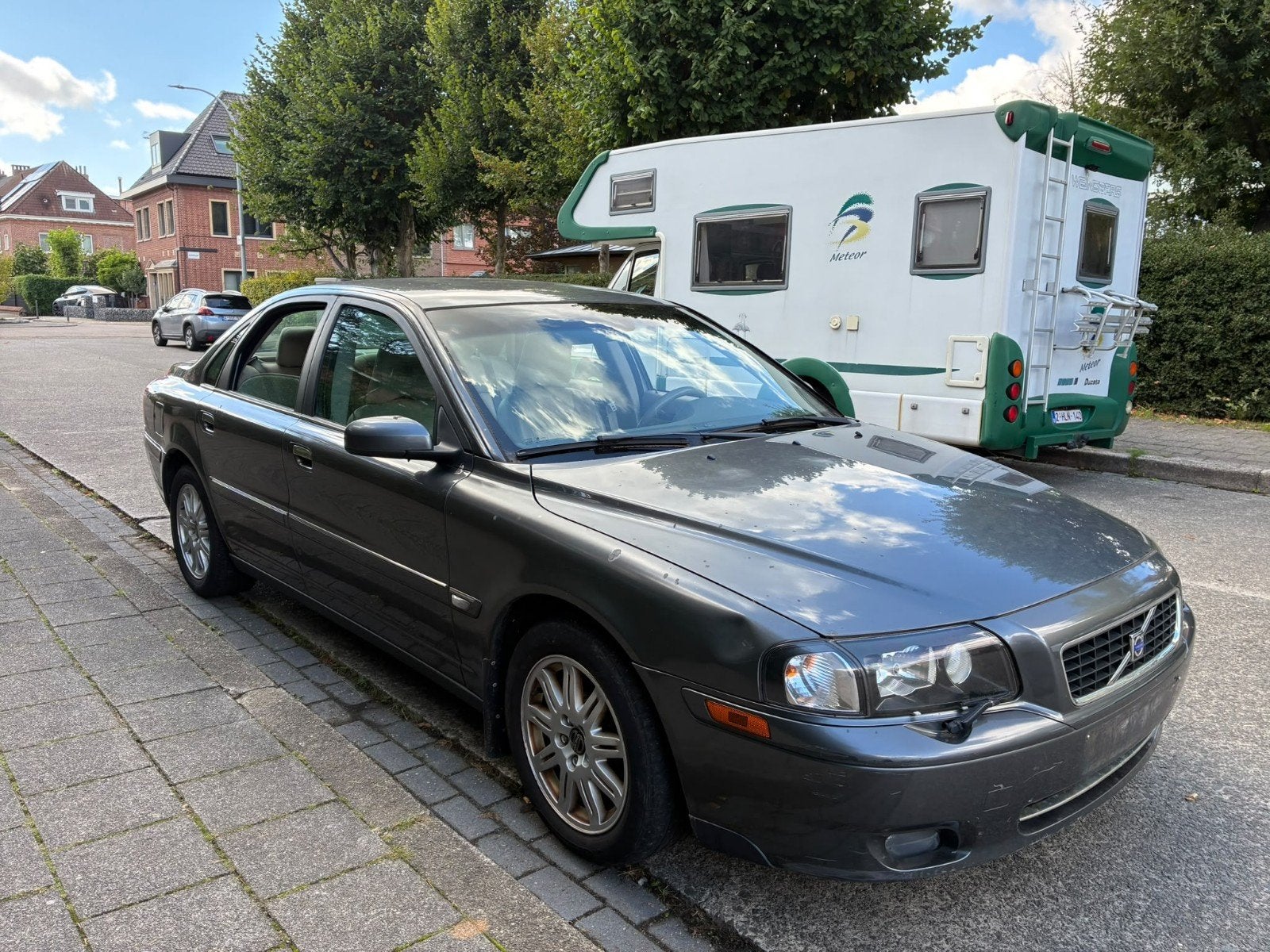 Volvo S80 2.4d 2006* Airco | Leder! 310.000km’s, Auto's, Leder, Particulier, Elektrische ramen, Te koop