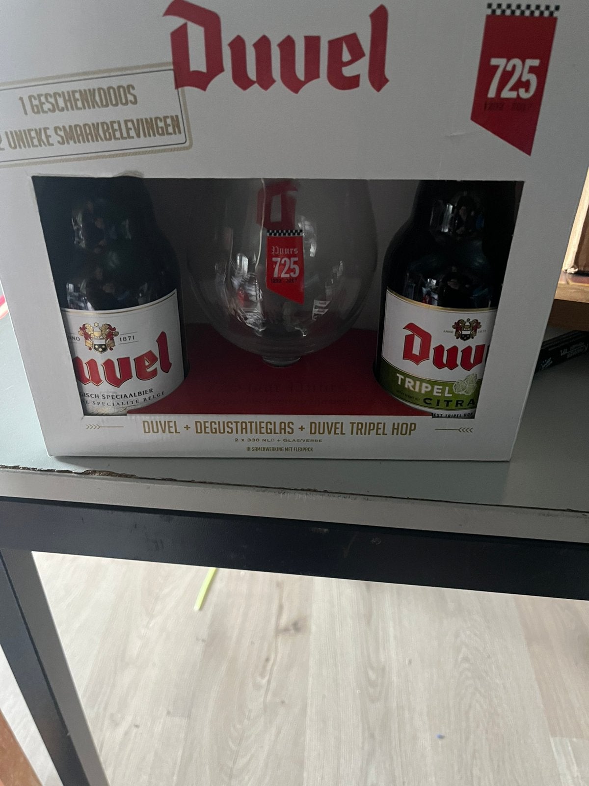 Duvel 725, Ophalen, Zo goed als nieuw, Flesje(s), Duvel
