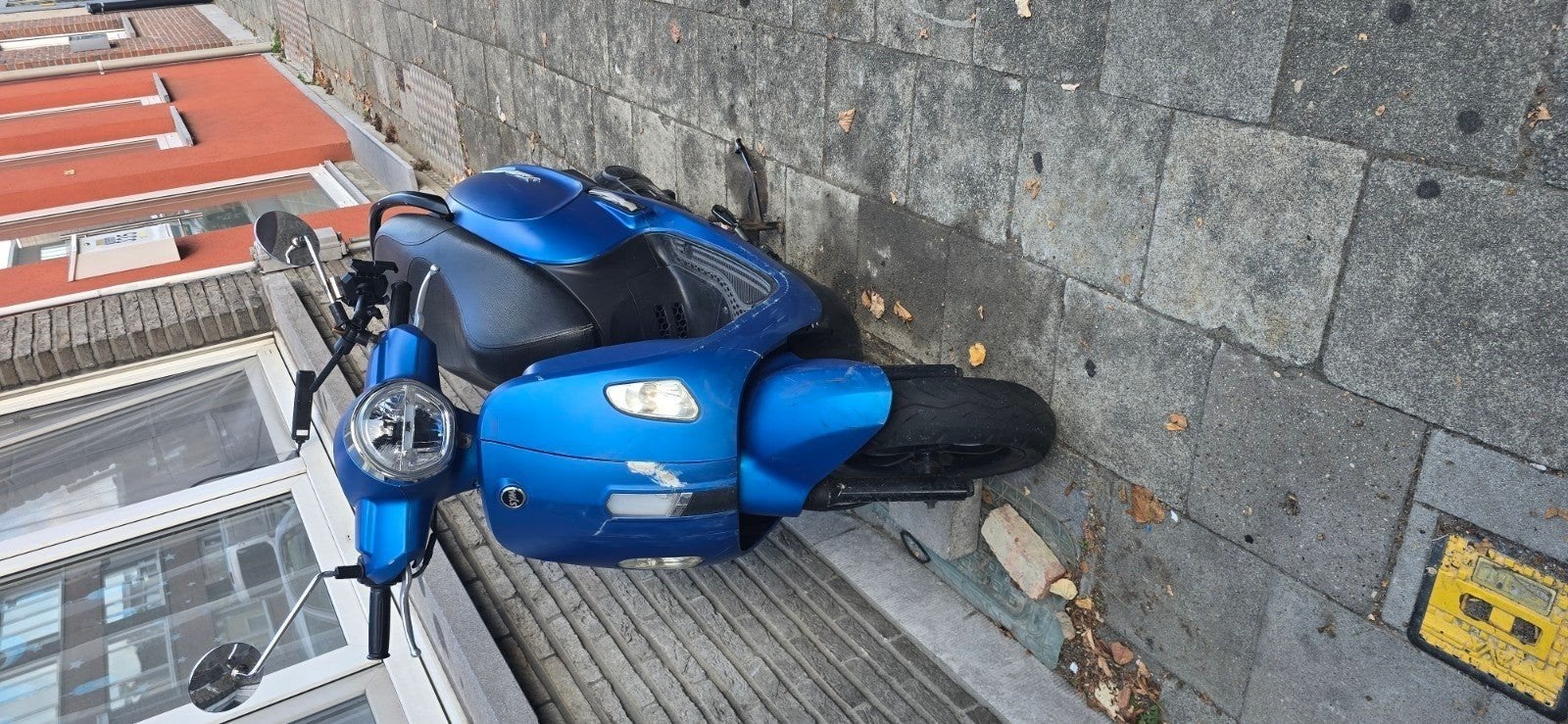 Brommer sym Fiddle 4 A klass, Ophalen, Gebruikt, Klasse A (25 km/u), Benzine