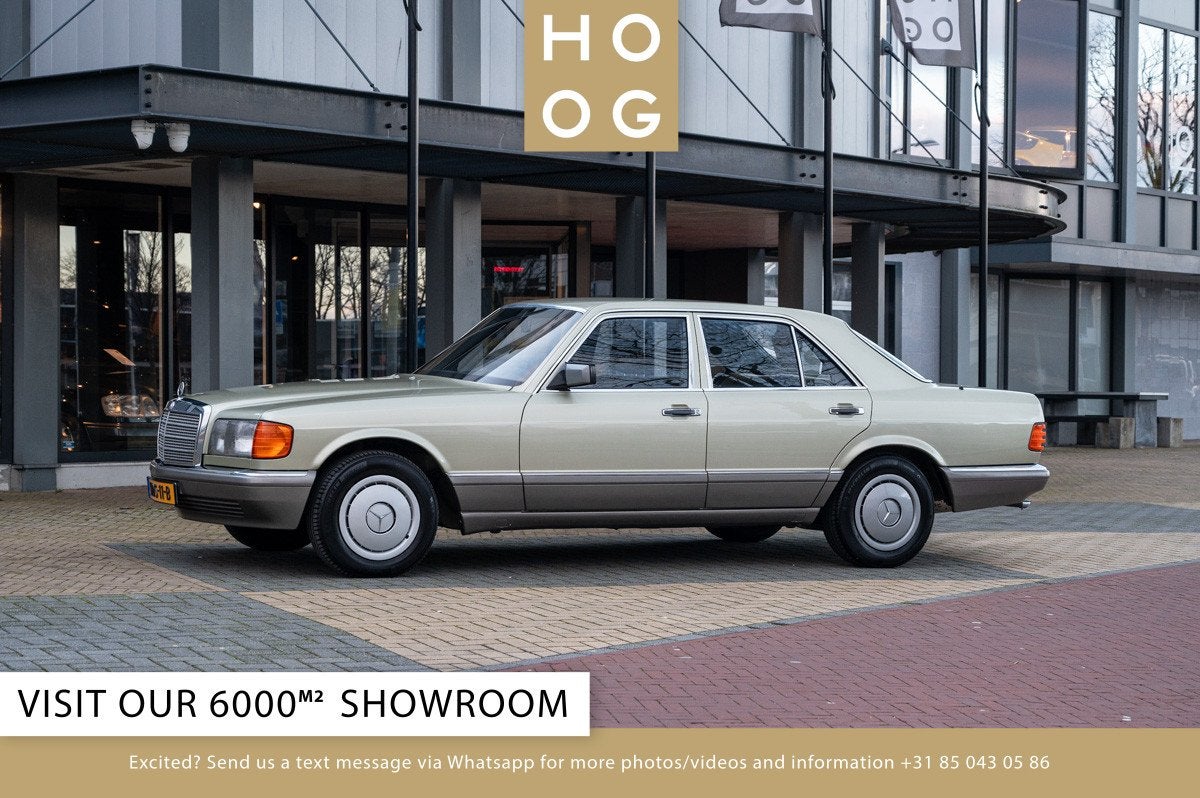 Mercedes-Benz S-Klasse 260 SE (bj 1986), Auto's, Mercedes-Benz, 122 kW, 4 deurs, Stof, Gebruikt