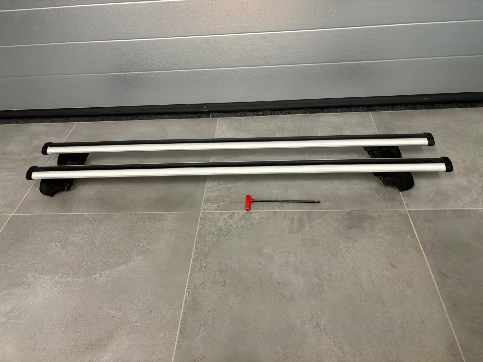 Barres toit alu Norauto pour Audi A3 Sportback (2004-2012), Enlèvement, Utilisé
