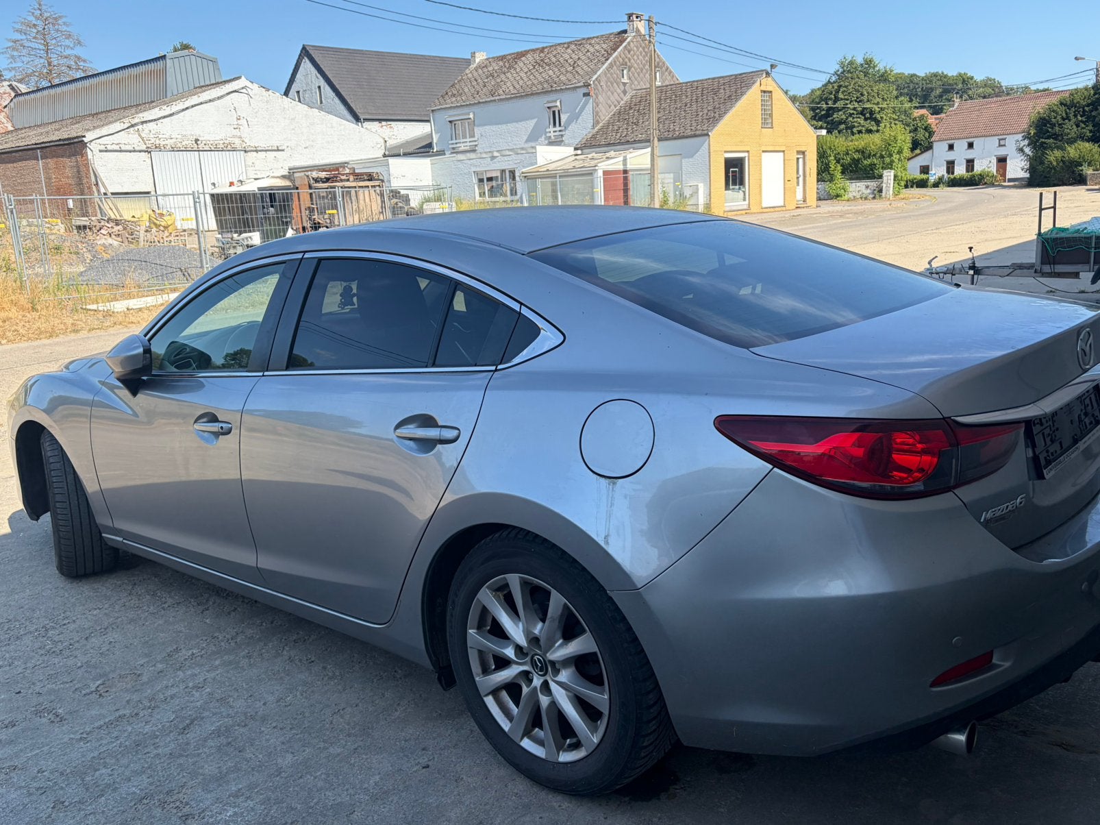Urgent Mazda 6 2016 Euro 6B, Argent ou Gris, Achat, Boîte manuelle, Noir
