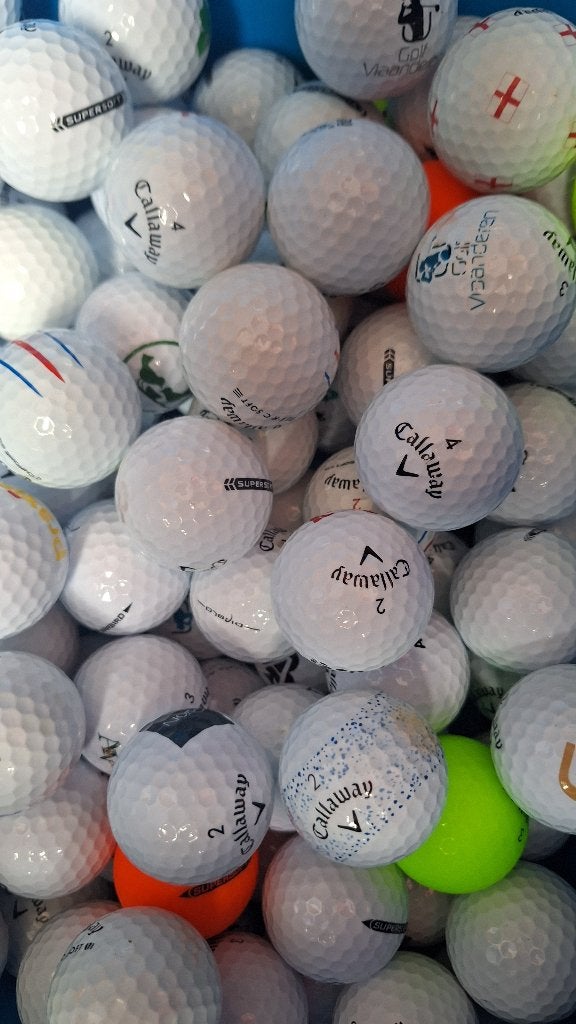250 Callaway golfballen, Sport en Fitness, Ophalen, Zo goed als nieuw, Bal(len), Callaway