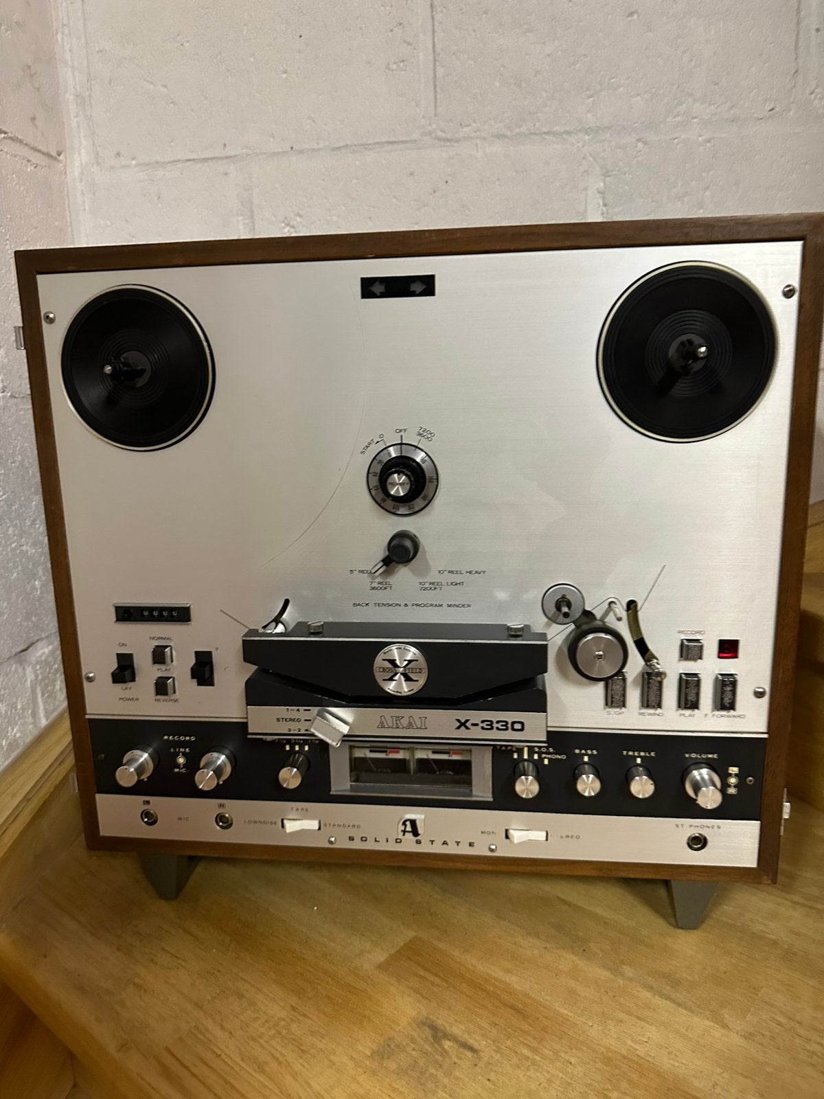 Akai x330/defect, Audio, Tv en Foto, Ophalen