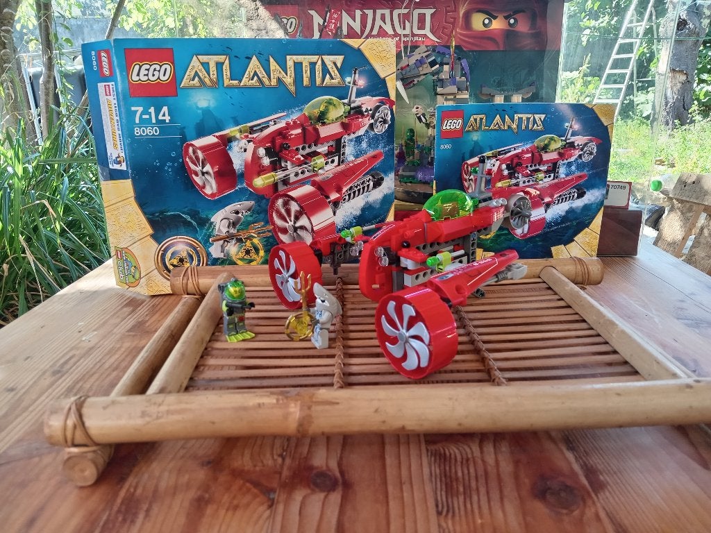 LEGO Atlantis 8060 – Typhoon Turbo Sub 2010, Enfants & Bébés, Instructions incluses, Lego, Ensemble complet, Comme neuf